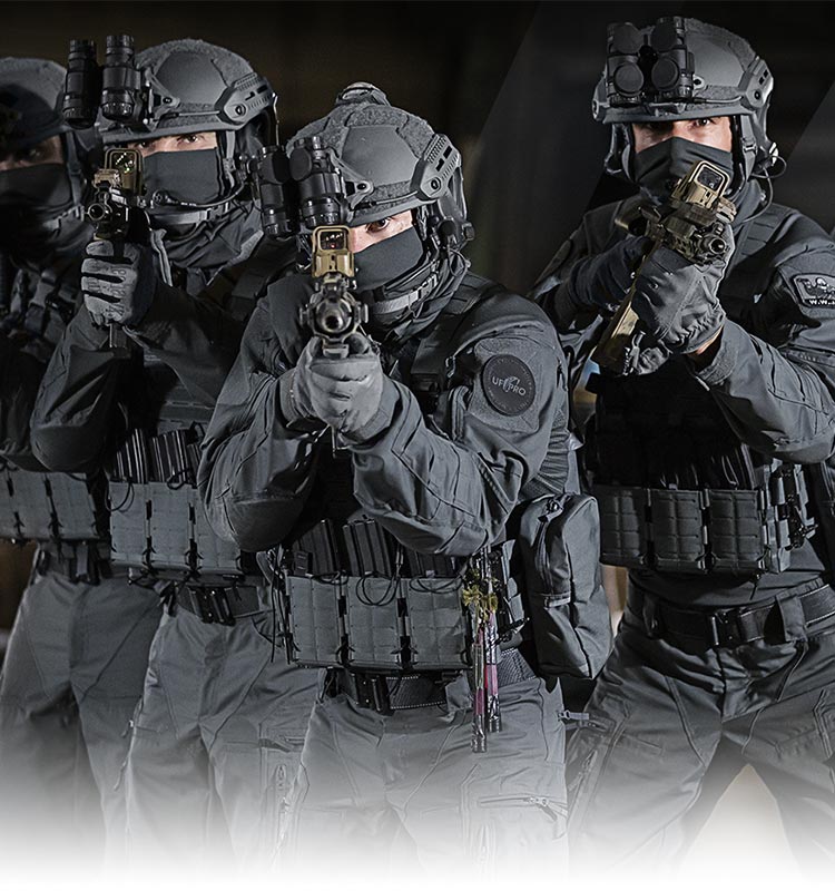 Tactical Gear in Steel Grey UF PRO